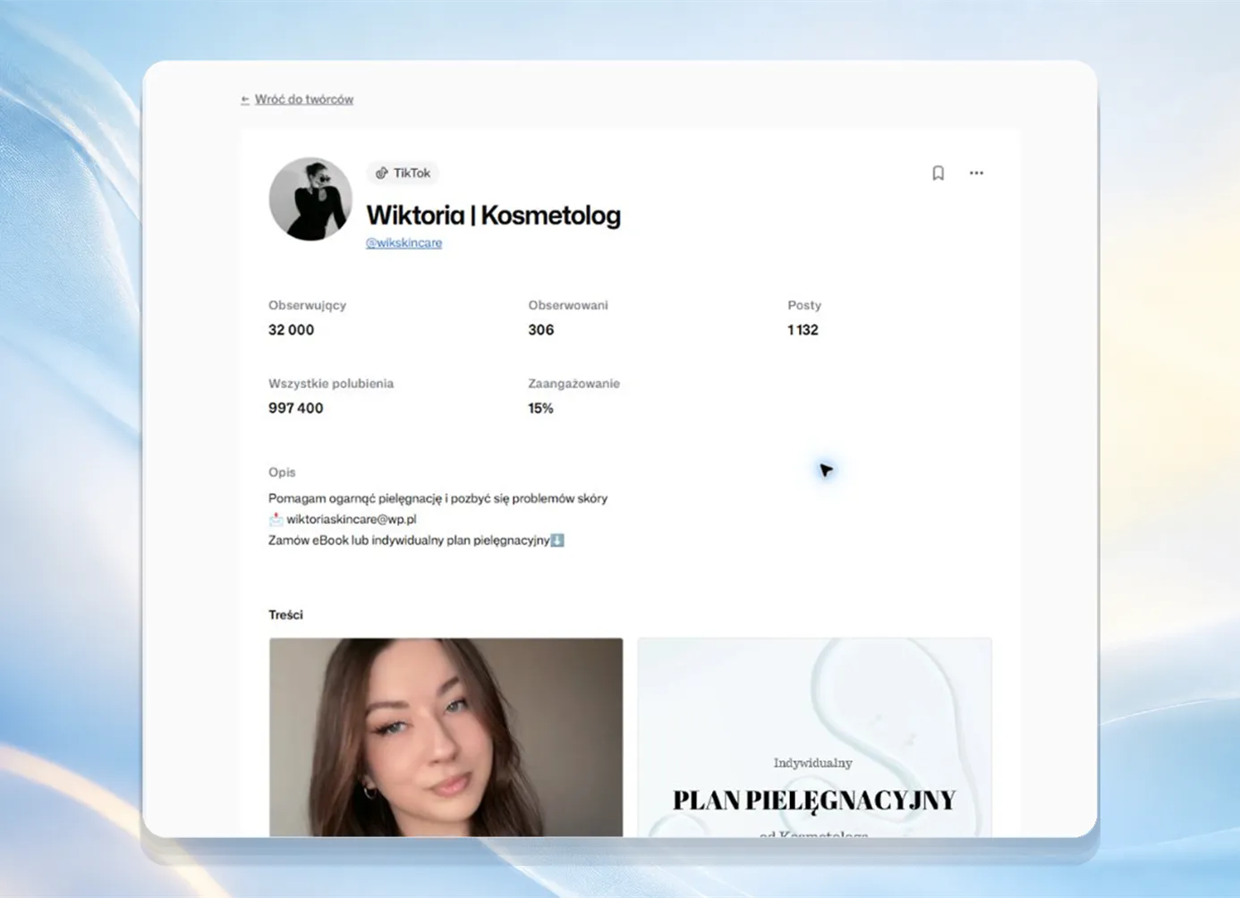 Semantyczne dopasowanie twórców wspierane przez AI na platformie Laterlane